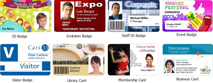 Employees ID cards